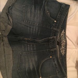 Jean shorts